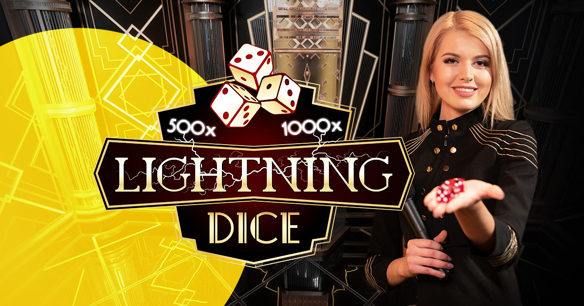 Lightning Dice: Η επόμενη φάση του live καζίνο!  